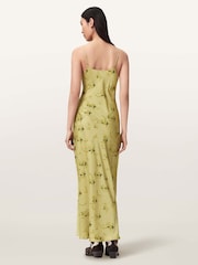 AllSaints Yellow Bryony Dress - Image 4 of 5