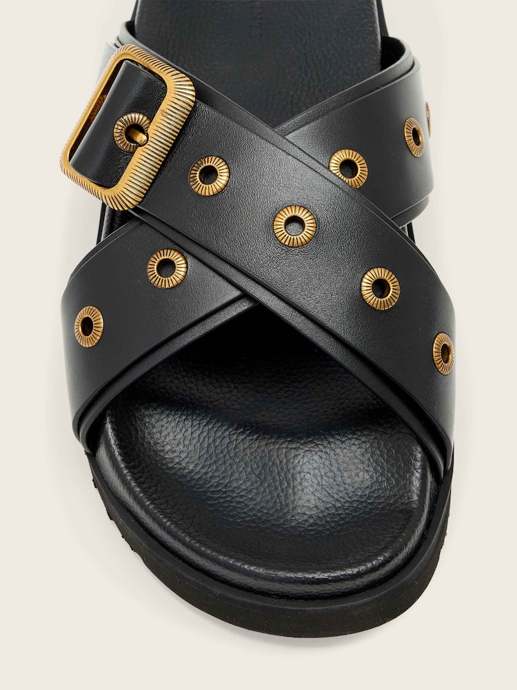 Allsaints סנדלים בסגנון בוקרים, דגם Suki - תמונה 4 מתוך 4