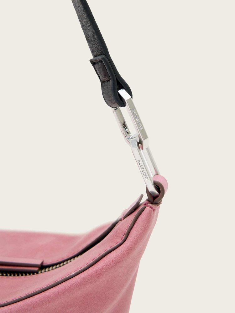 AllSaints Pink Luna Micro Bag - Image 5 of 5 AllSaints Pink Luna Micro Bag - Image 5 of 5