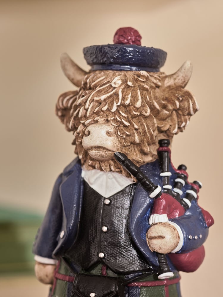 Brown Hamish The Highland Cow Scottish Ornament - Image 2 of 3