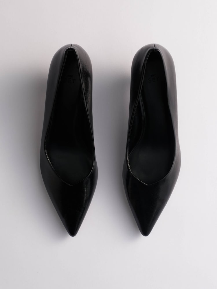 The Set Kitten Heel Court Shoes Black - Image 7 of 7 The Set Kitten Heel Court Shoes Black - Image 7 of 7