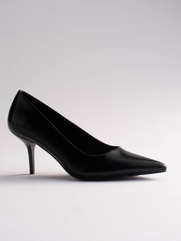 The Set High Heel Court Shoes Black - Image 1 of 3