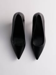 The Set High Heel Court Shoes Black - Image 3 of 3