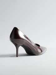The Set High Heel Court Shoes Burgundy Red - Image 4 of 5