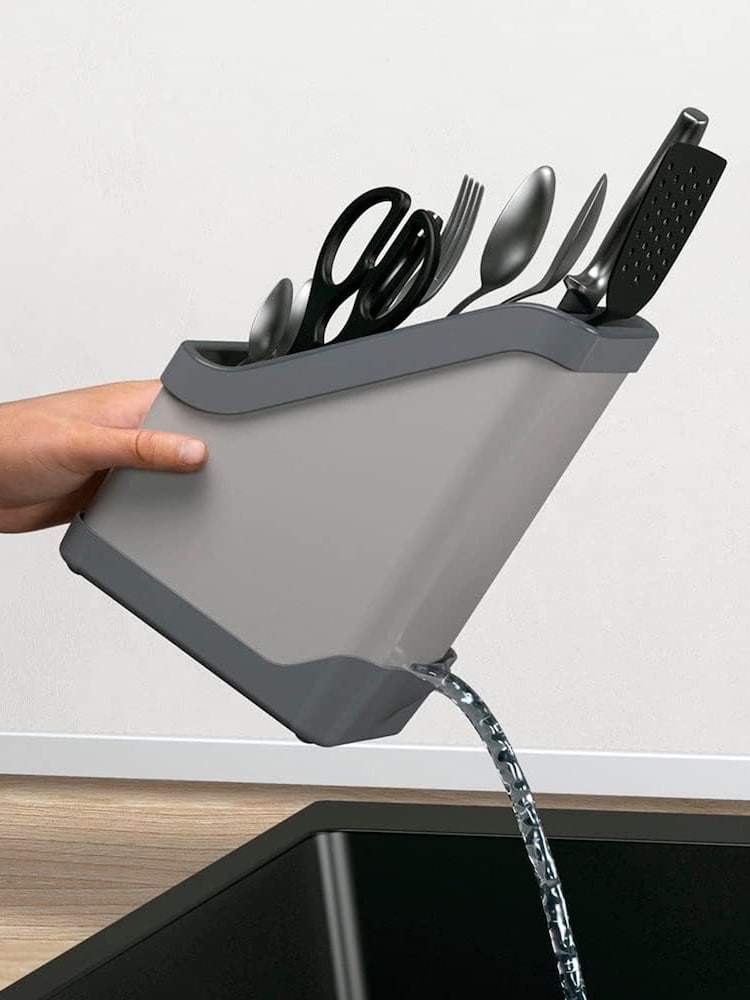 metaltex Grey Keeptex Cutlery Drainer - Image 1 of 5