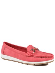 Pavers Red Breathable Buckle Detailed Moccasins - Image 2 of 5