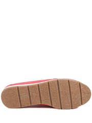 Pavers Red Breathable Buckle Detailed Moccasins - Image 5 of 5