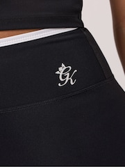 Gym King Black Contrast Shorts - Image 4 of 4