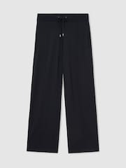 Reiss Navy Wirral Merino Wool-Blend Relaxed-Fit Joggers - Image 2 of 8