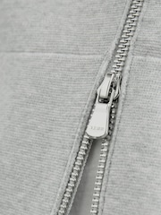 Reiss Manchester R-Flex Zip-Through Knitted Hoodie - תמונה 4 מתוך 10