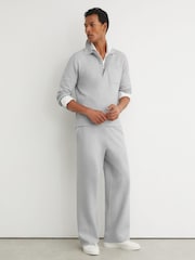 Reiss Gorbridge R-Flex Half-Zip Knitted Polo Jumper - תמונה 3 מתוך 8