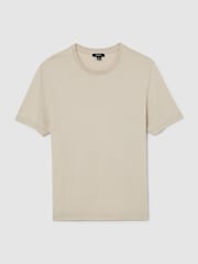Reiss Stone Chad Cotton-Modal Crew-Neck Modern-Fit T-Shirt - Image 2 of 6