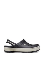 Crocs Black Crocband Heritage Clogs - Image 1 of 6