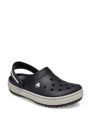 Crocs Black Crocband Heritage Clogs - Image 2 of 6