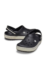 Crocs Black Crocband Heritage Clogs - Image 3 of 6
