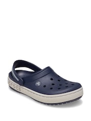 Crocs Blue Crocband Heritage Clogs - Image 1 of 6
