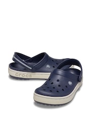 Crocs Blue Crocband Heritage Clogs - Image 3 of 6