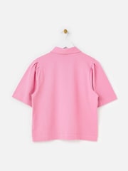 Oliver Bonas Collared Short Sleeve Polo Top - Image 2 of 7