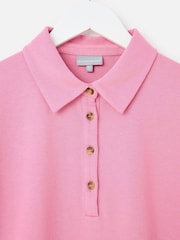Oliver Bonas Collared Short Sleeve Polo Top - Image 3 of 7
