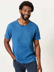 FatFace Lulworth Indigo Blue T-Shirt - Image 1 of 6