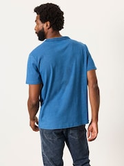 FatFace Lulworth Indigo Blue T-Shirt - Image 2 of 6