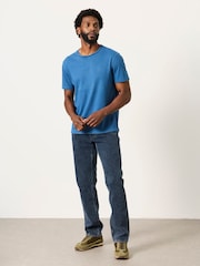 FatFace Lulworth Indigo Blue T-Shirt - Image 3 of 6