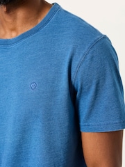 FatFace Lulworth Indigo Blue T-Shirt - Image 5 of 6
