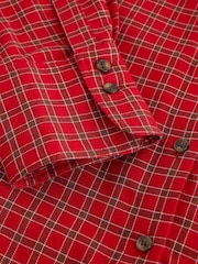 Червона перевірка - Flannel Long Sleeve Shirt - Image 7 of 8
