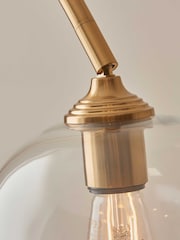 Gallery Home Aged Brass Ashton Floor Light - Image 2 of 5