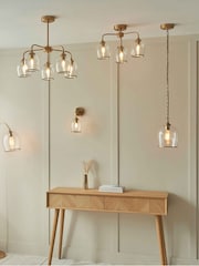 Gallery Home Aged Brass Ashton Floor Light - Image 4 of 5