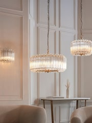 Gallery Home Aged Brass Valera 5 Pendant Light - Image 4 of 6