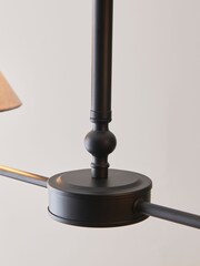 Gallery Home Matt Black Lina 2 Pendant Light - Image 3 of 5