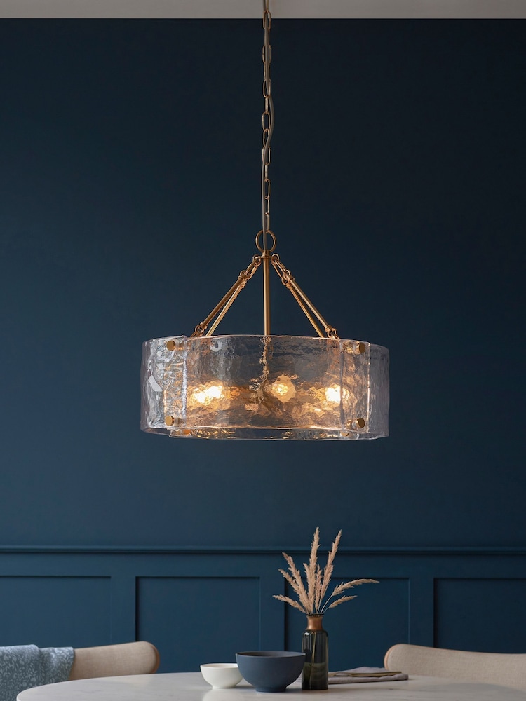 Gallery Home Aged Brass Keaton 6 Pendant Light - Image 1 of 5 Gallery Home Aged Brass Keaton 6 Pendant Light - Image 1 of 5