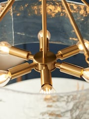 Gallery Home Aged Brass Keaton 6 Pendant Light - Image 2 of 5