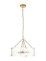 Gallery Home Aged Brass Keaton 6 Pendant Light - Image 4 of 5