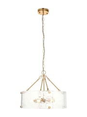 Gallery Home Aged Brass Keaton 6 Pendant Light - Image 5 of 5