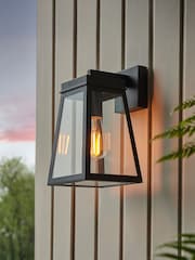 Gallery Home Textured Black Lynwood Wall Light - Image 1 of 2