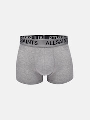 AllSaints Black Trunk Boxer Briefs With Contour Pouch 3 Pack - Image 3 of 6