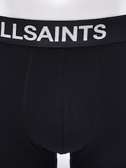 AllSaints Black Trunk Boxer Briefs With Contour Pouch 3 Pack - Image 5 of 6
