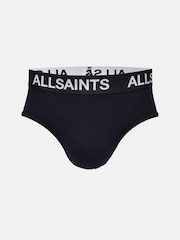AllSaints Black Briefs With Contour Pouch 3 Pack - Image 7 of 9
