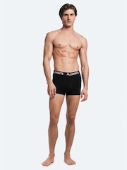 AllSaints Black Trunk Boxer Briefs With Contour Pouch 3 Pack - Image 2 of 5