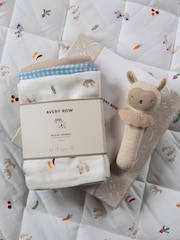 Avery Row Little Farm Rattle & Care New Baby Gift Set - Image 2 of 5