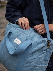 Avery Row Denim Changing Bag - Image 2 of 4