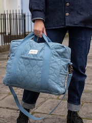 Avery Row Denim Changing Bag - Image 3 of 4