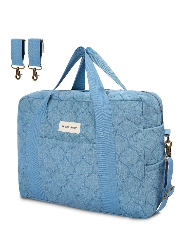 Avery Row Denim Changing Bag - Image 4 of 4 Avery Row Denim Changing Bag - Image 4 of 4