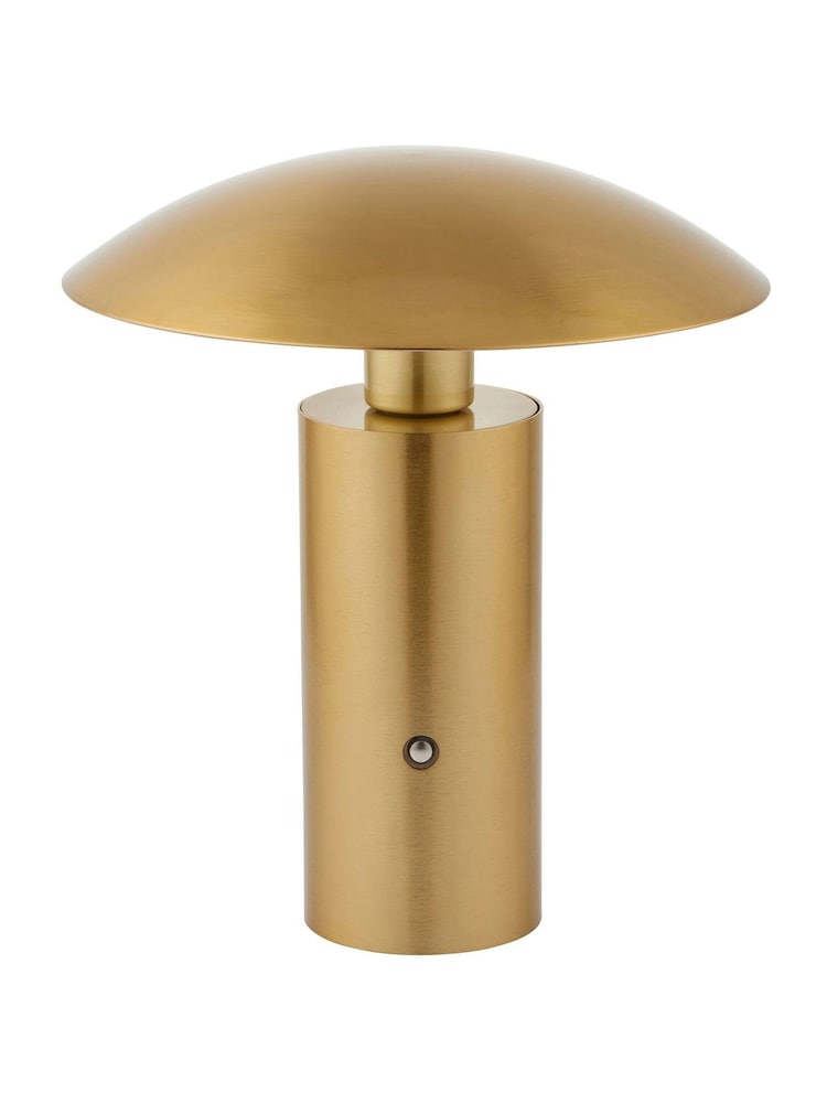 Gallery Home Brushed Gold Sunset Rechargeable Table Lamp - Image 4 of 4