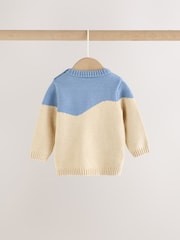 Blue Christmas Knitted Jumper and Leggings Set (0mths-2yrs) - Image 5 of 9
