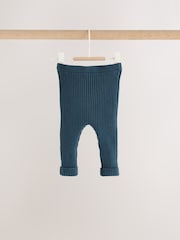 Blue Christmas Knitted Jumper and Leggings Set (0mths-2yrs) - Image 6 of 9