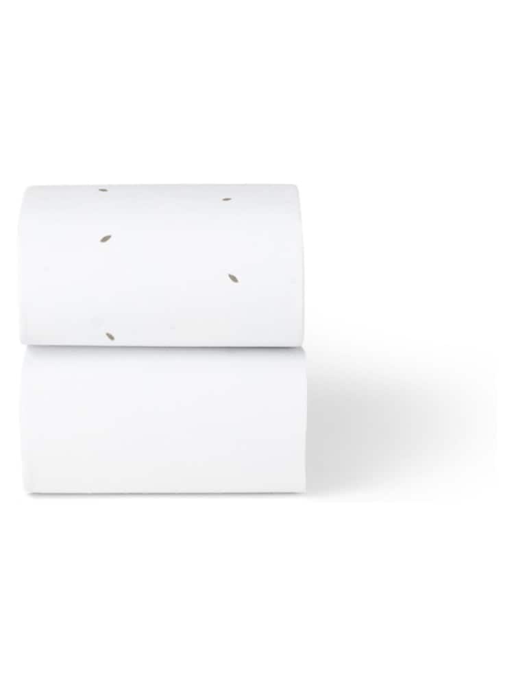 The Little Green Sheep 2 Pack White Rice Print Crib Sheets - Image 4 of 4