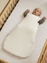 The Little Green Sheep Ecru Muslin 2.5 Tog Baby Sleeping Bag - Image 1 of 5